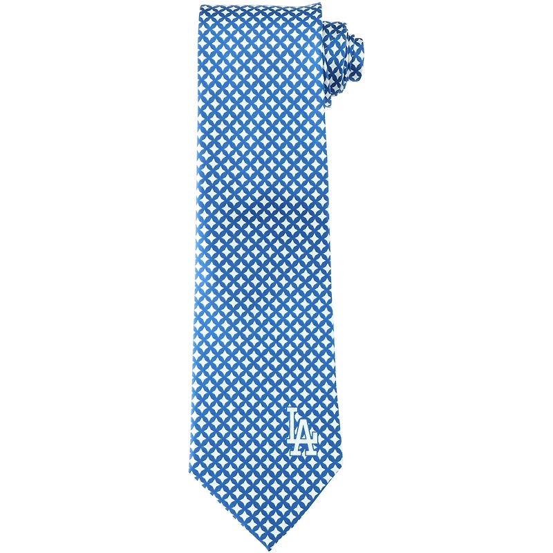 Men's Los Angeles Dodgers Diamante Print Silk Tie