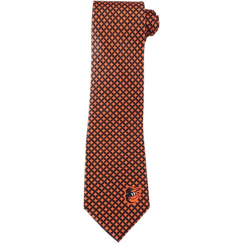 Men's Baltimore Orioles Diamante Print Silk Tie