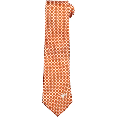 Men's Texas Longhorns Diamante Print Silk Tie