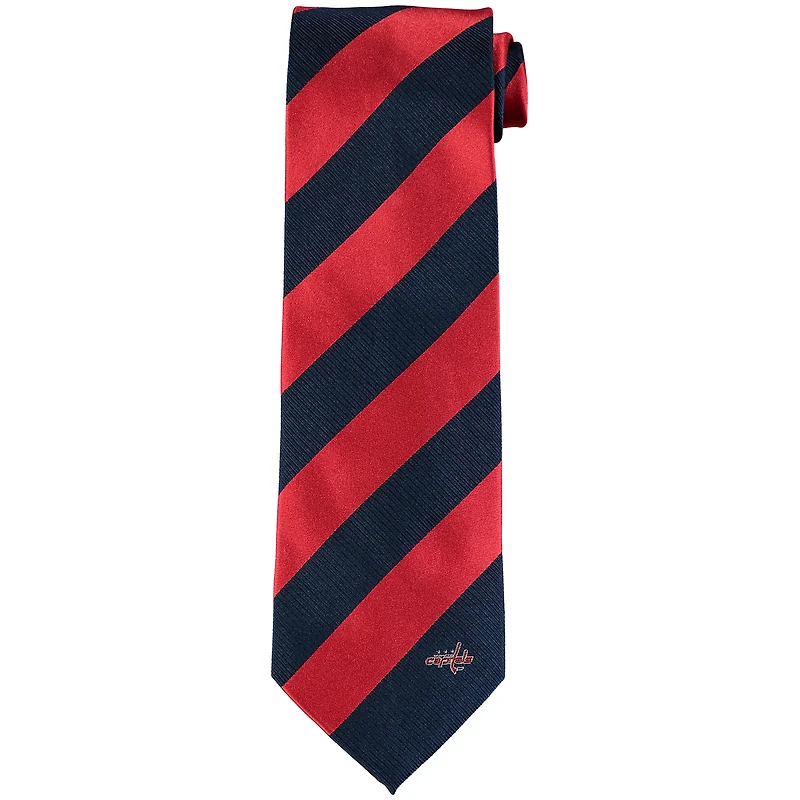 Men's Washington Capitals Regiment Woven Silk Tie
