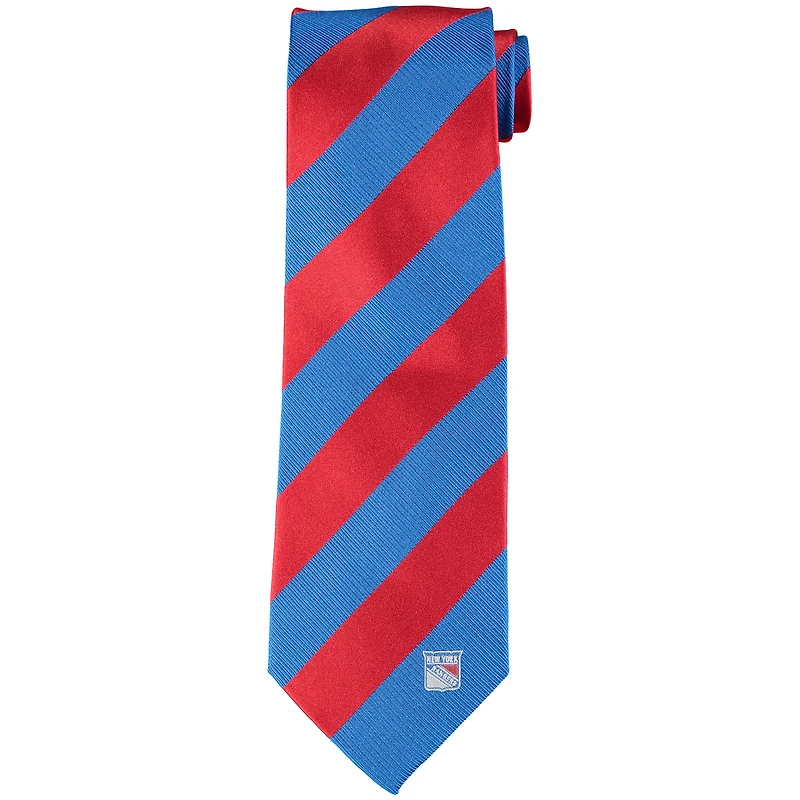 Men's New York Rangers Regiment Woven Silk Tie