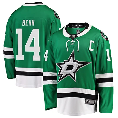 Men's Fanatics Jamie Benn Green Dallas Stars Breakaway Player Jersey