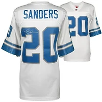 Barry Sanders Detroit Lions Autographed Mitchell & Ness Replica Jersey