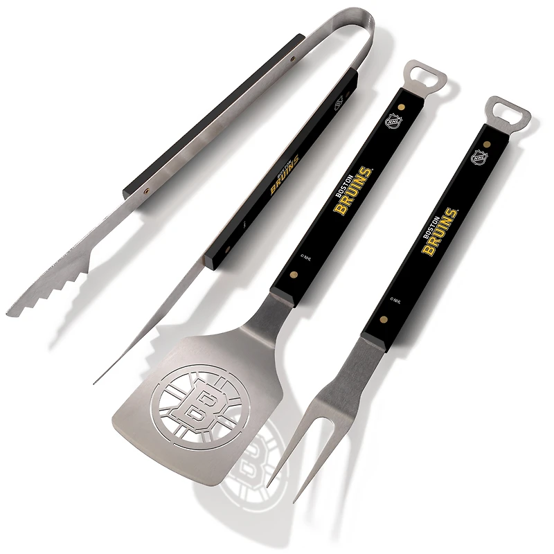 Boston Bruins Spirit Series 3-Piece BBQ Set