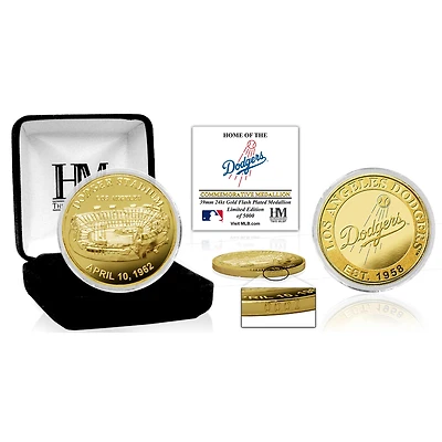 Highland Mint Los Angeles Dodgers Gold Stadium Collector Coin
