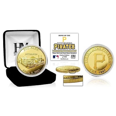 Highland Mint Pittsburgh Pirates Gold Stadium Collector Coin