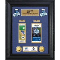 Highland Mint Kansas City Royals 18" x 22" 2-Time World Series Champions Deluxe Coin & Ticket Collection Photo Mint