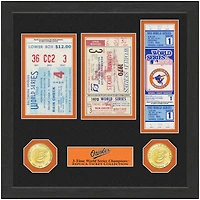 Highland Mint Baltimore Orioles 13" x 13" World Series Ticket Collection
