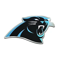 Carolina Panthers Metallic Freeform Logo Auto Emblem