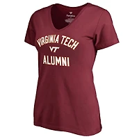 Women's Maroon Virginia Tech Hokies Team Alumni T-Shirt