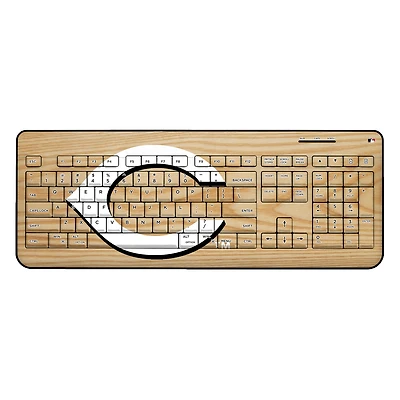 Cincinnati Reds Wood Print Wireless USB Keyboard