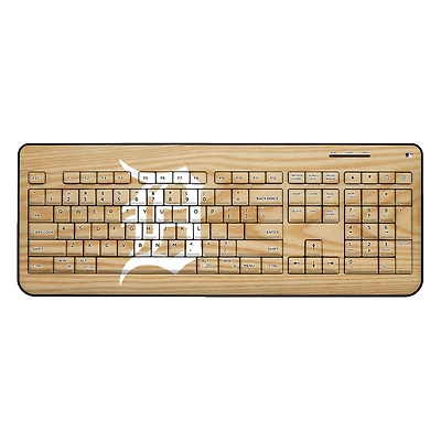Detroit Tigers Wood Print Wireless USB Keyboard