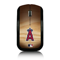 Los Angeles Angels Wood Print Wireless USB Mouse