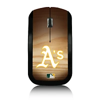 Athletics Wood Print Wireless USB Mouse