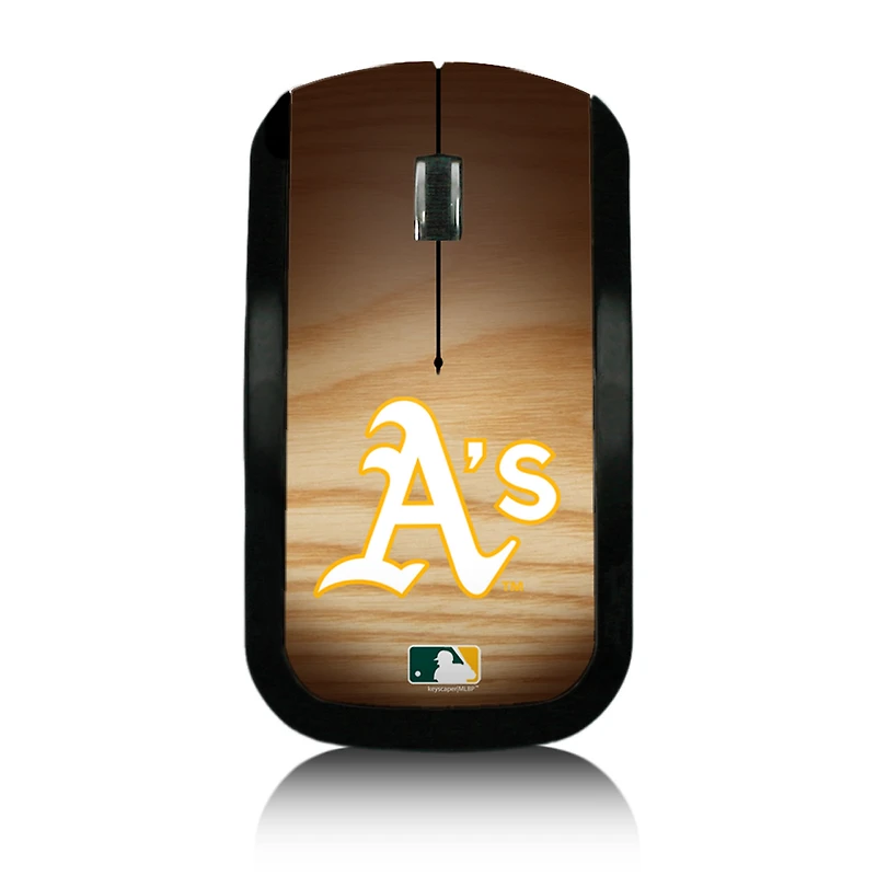 Athletics Wood Print Wireless USB Mouse