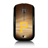 Pittsburgh Pirates Wood Print Wireless USB Mouse