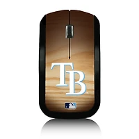 Tampa Bay Rays Wood Print Wireless USB Mouse
