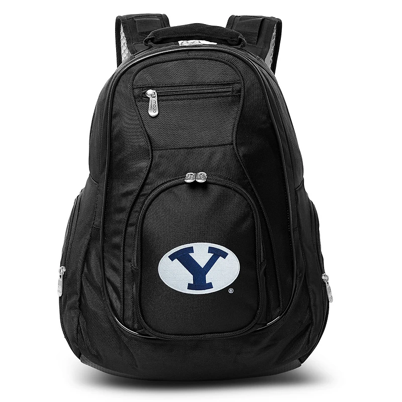 MOJO Black BYU Cougars 19'' Laptop Travel Backpack