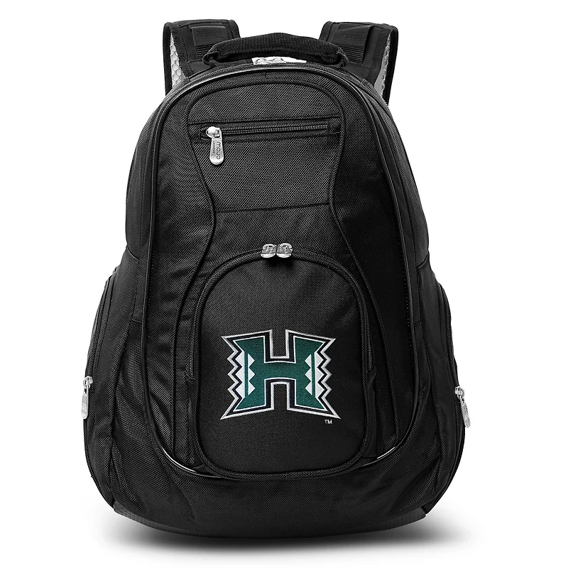 MOJO Black Hawaii Warriors 19'' Laptop Travel Backpack