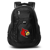 MOJO Black Louisville Cardinals 19'' Laptop Travel Backpack