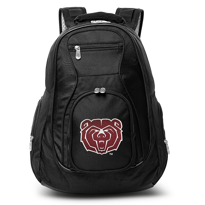MOJO Black Missouri State University Bears 19'' Laptop Travel Backpack