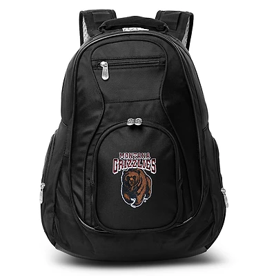 MOJO Black Montana Grizzlies 19'' Laptop Travel Backpack