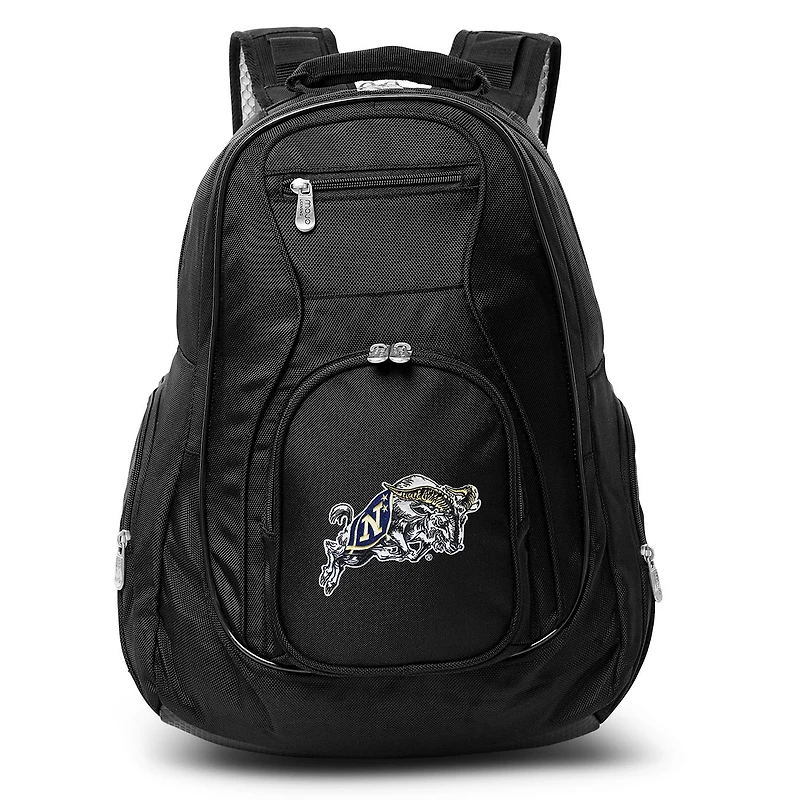 MOJO Black Navy Midshipmen 19'' Laptop Travel Backpack