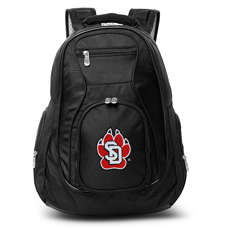 MOJO Black South Dakota Coyotes 19'' Laptop Travel Backpack