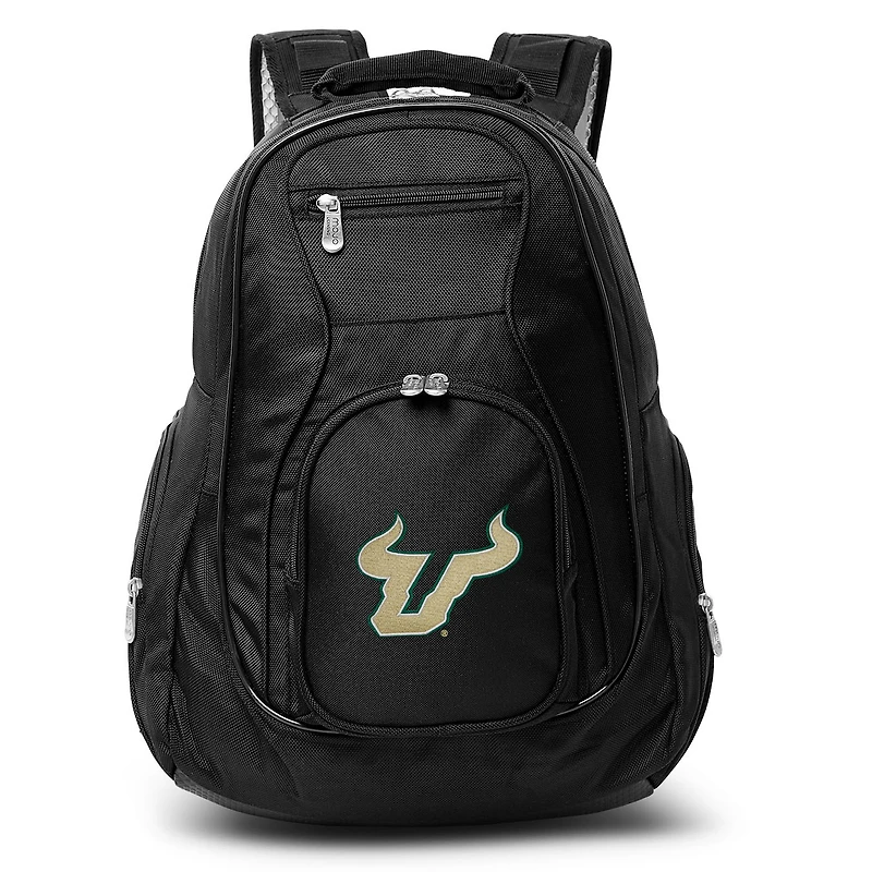 MOJO Black South Florida Bulls 19'' Laptop Travel Backpack