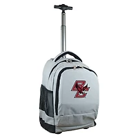 Gray Boston College Eagles 19'' Premium Wheeled Backpack