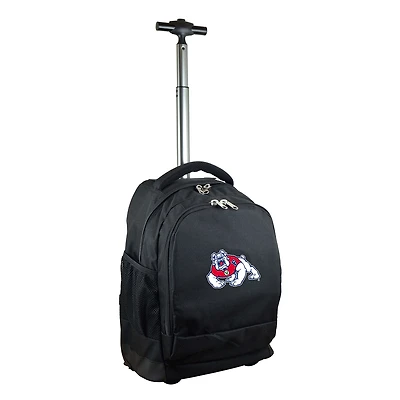 Fresno State Bulldogs 19'' Premium Wheeled Backpack