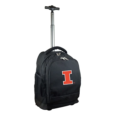 Illinois Fighting Illini 19'' Premium Wheeled Backpack