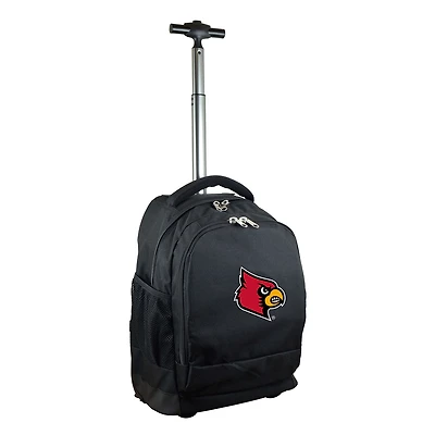 Louisville Cardinals 19'' Premium Wheeled Backpack