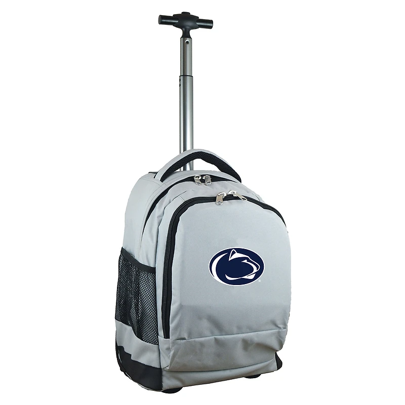 Gray Penn State Nittany Lions 19'' Premium Wheeled Backpack