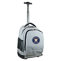 Gray Houston Astros 19'' Premium Wheeled Backpack