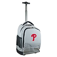 Gray Philadelphia Phillies 19'' Premium Wheeled Backpack