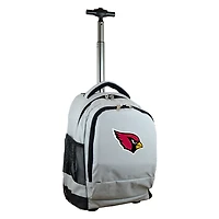 MOJO Gray Arizona Cardinals 19'' Premium Wheeled Backpack