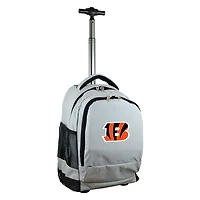 MOJO Gray Cincinnati Bengals 19'' Premium Wheeled Backpack