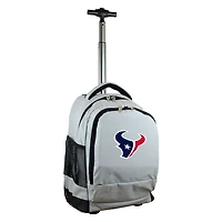 MOJO Gray Houston Texans 19'' Premium Wheeled Backpack