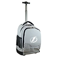 MOJO Gray Tampa Bay Lightning 19'' Premium Wheeled Backpack