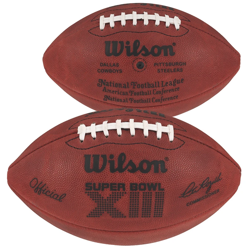 Super Bowl XIII Wilson Official Game Football