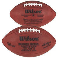 Super Bowl XVI Wilson Official Game Football