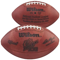 Super Bowl XXI Wilson Official Game Football