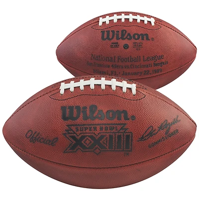Super Bowl XXIII Wilson Official Game Football