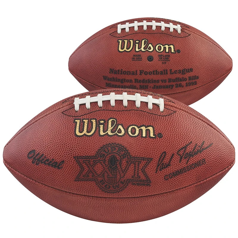 Super Bowl XXVI Wilson Official Game Football
