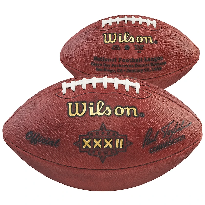 Super Bowl XXXII Wilson Official Game Football