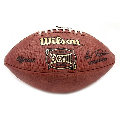 Super Bowl XXXVIII Wilson Official Game Football