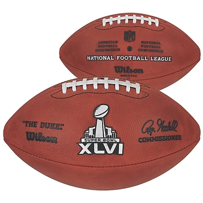 Super Bowl XLVI Wilson Official Game Football