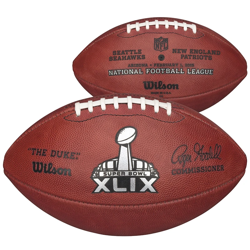 Super Bowl XLIX Wilson Official Game Football