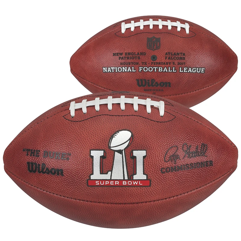 Super Bowl LI Wilson Official Game Football